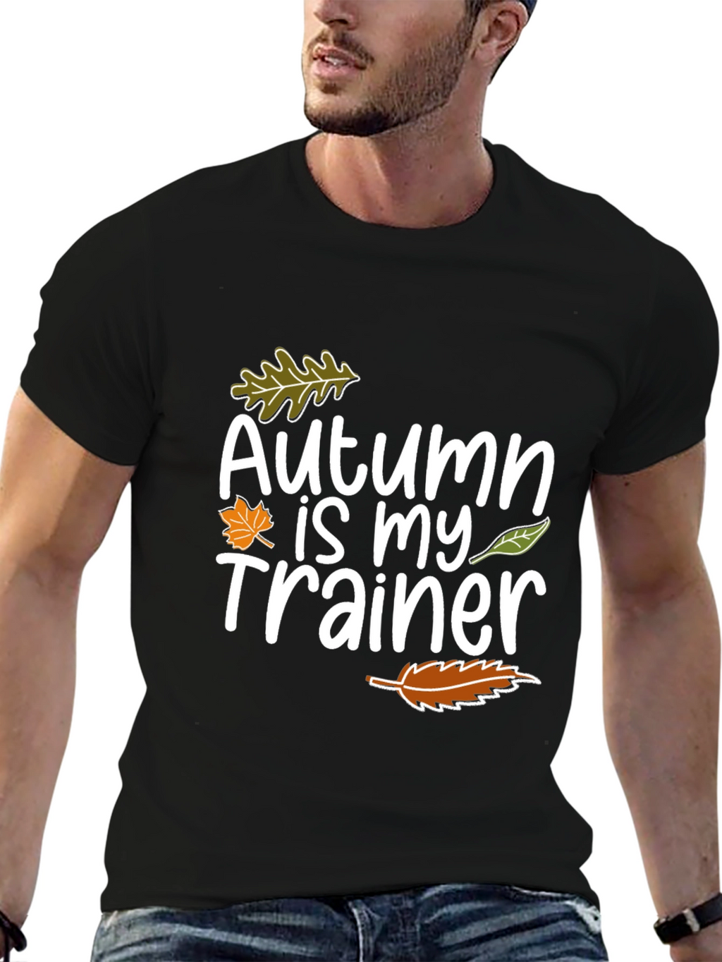 Autumn is My Trainer Graphic T-Shirt