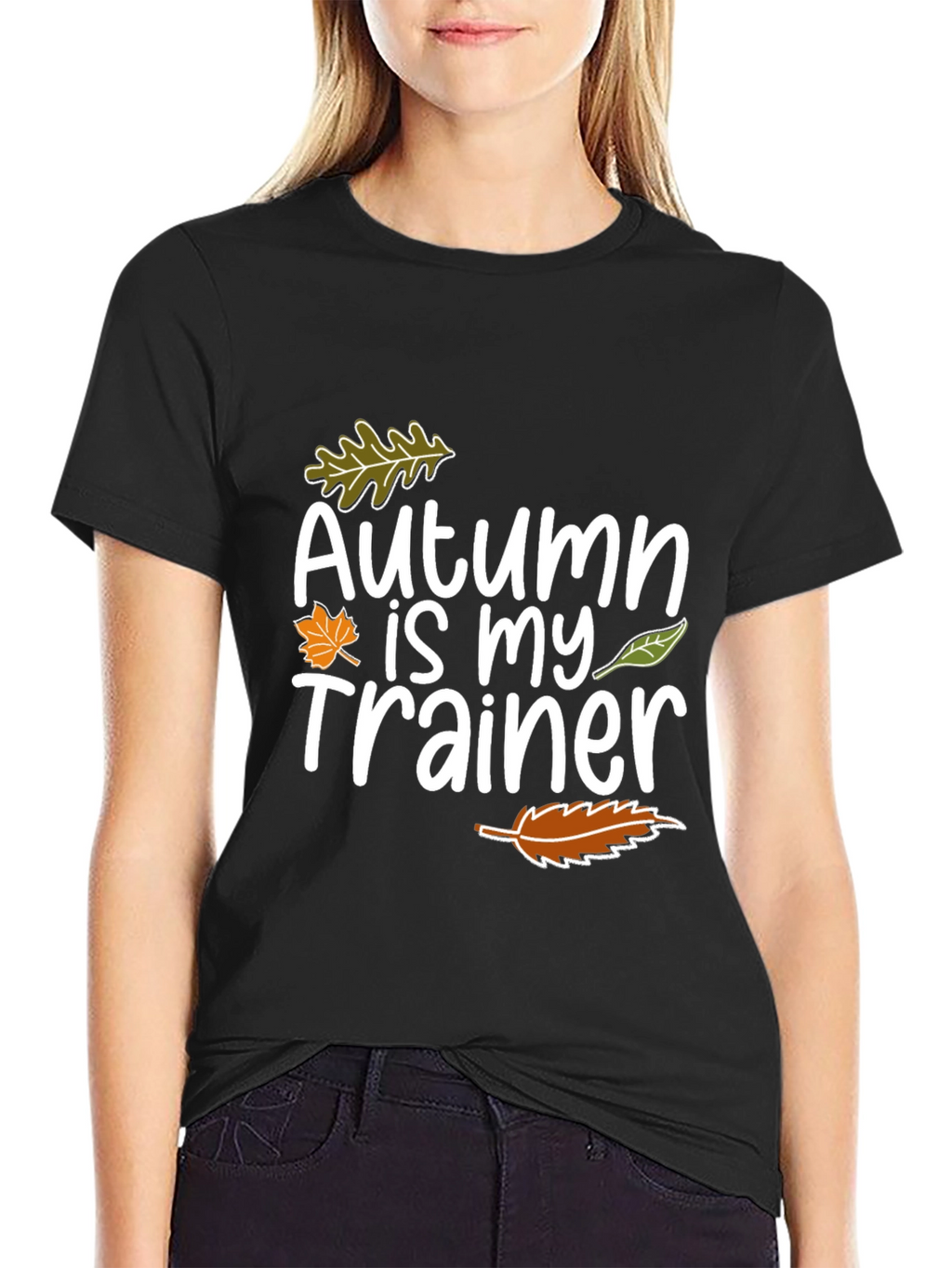 Autumn is My Trainer Graphic T-Shirt
