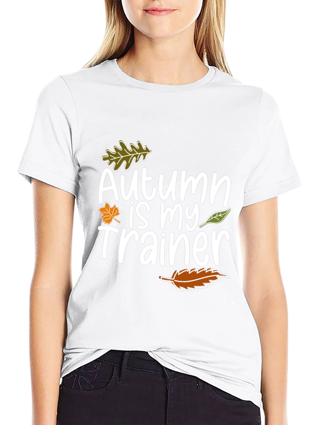 Autumn is My Trainer Graphic T-Shirt
