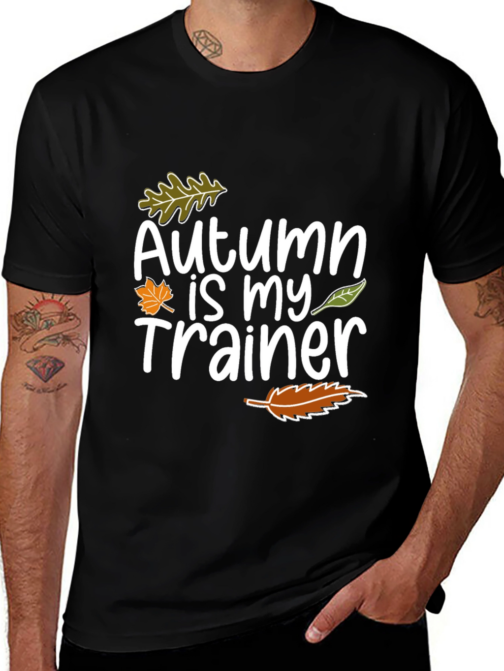 Autumn is My Trainer Graphic T-Shirt