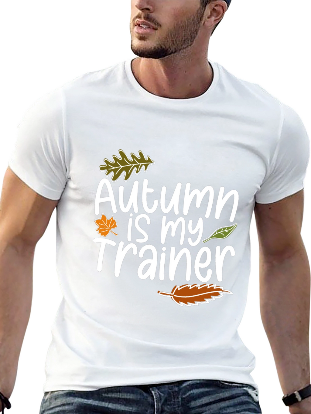 Autumn is My Trainer Graphic T-Shirt