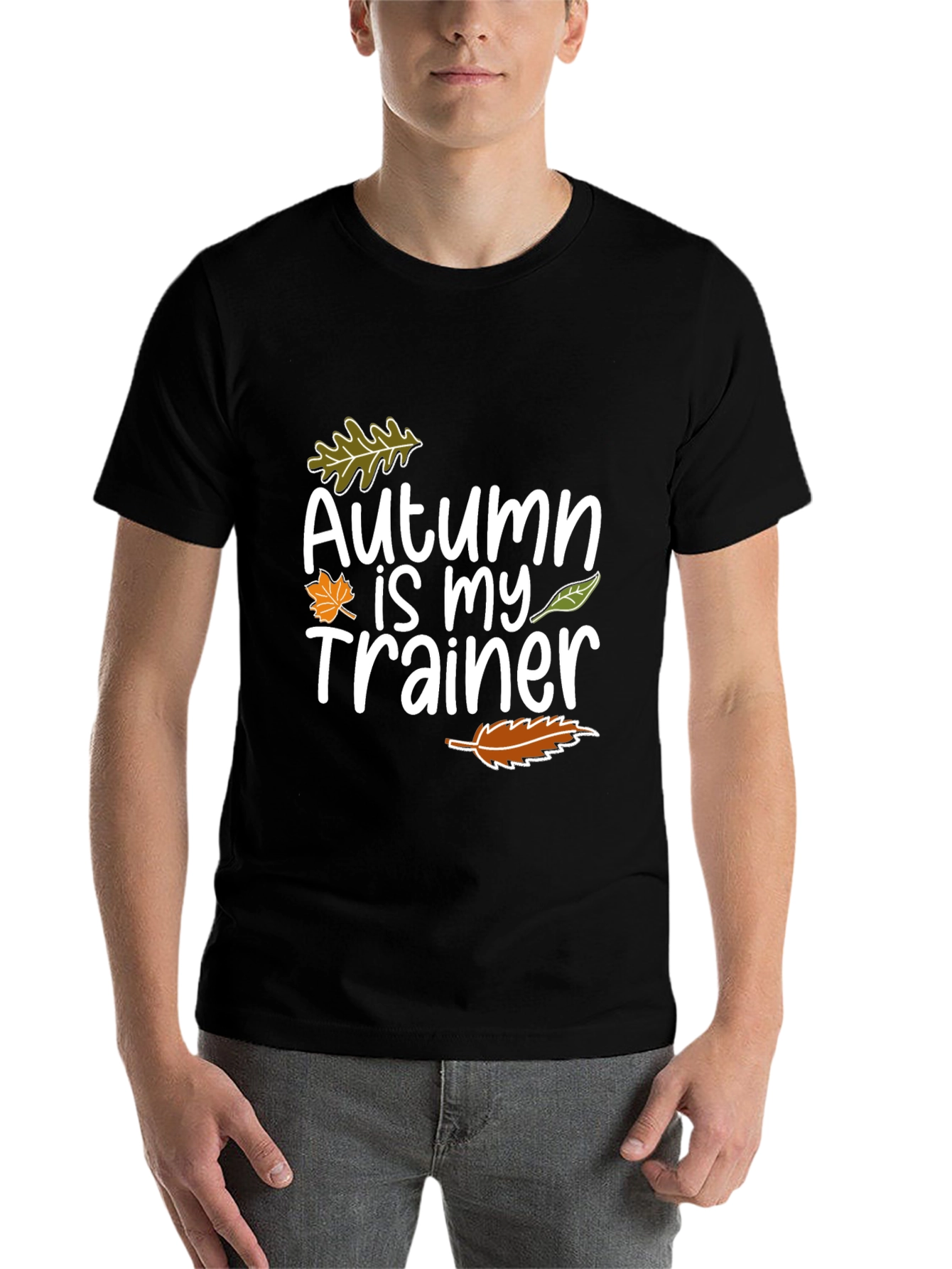 Autumn is My Trainer Graphic T-Shirt