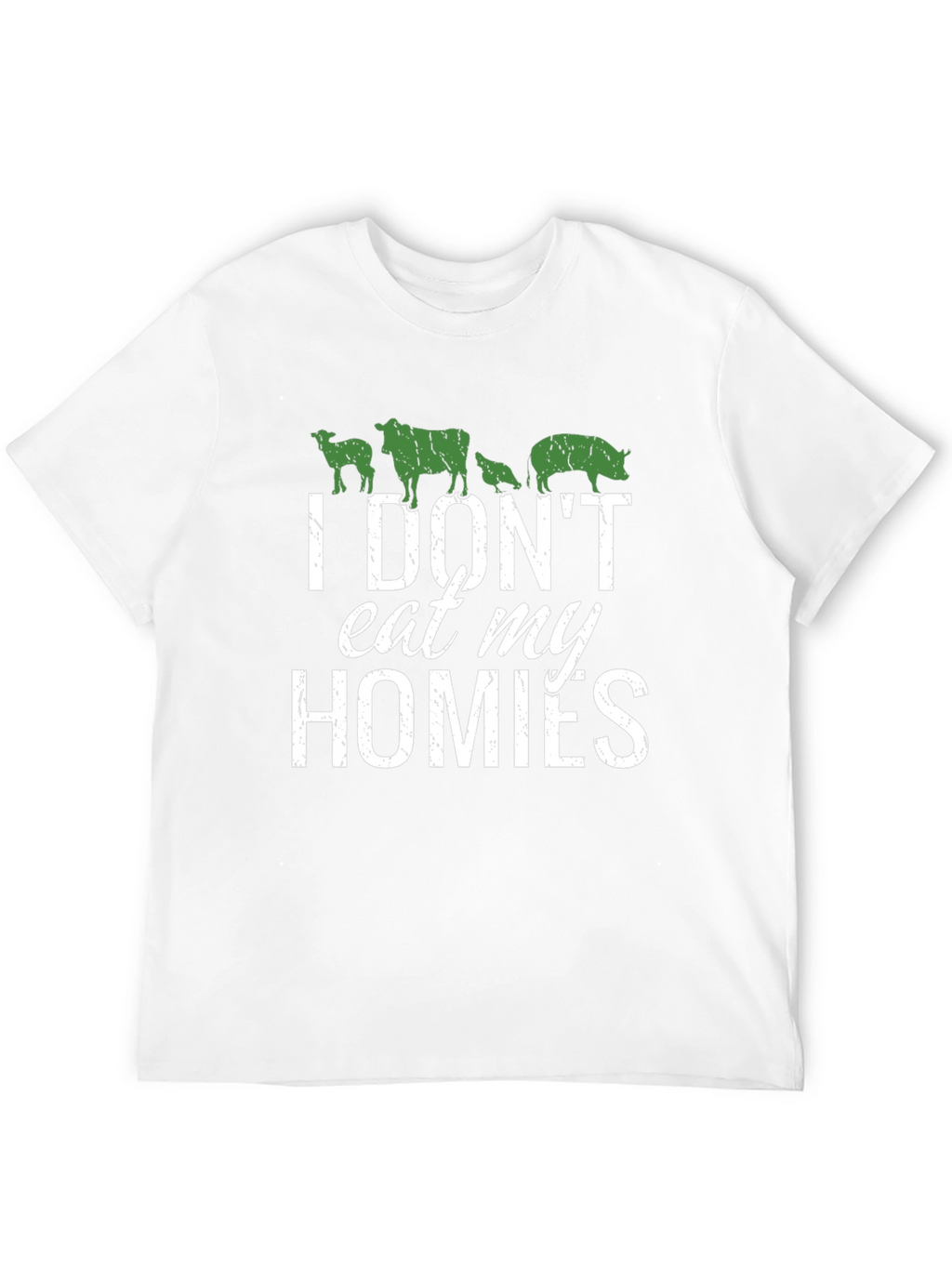 Vegan T-Shirt - I Dont Eat My Homies