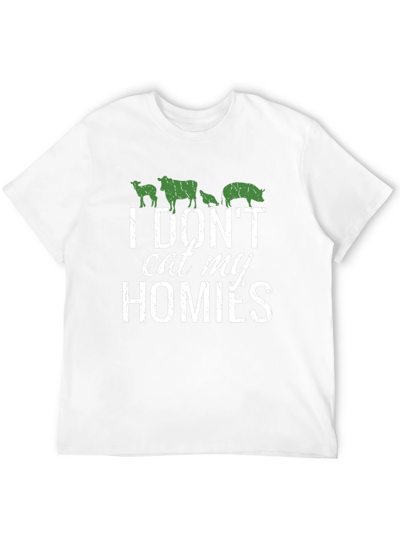 Vegan T-Shirt - I Dont Eat My Homies