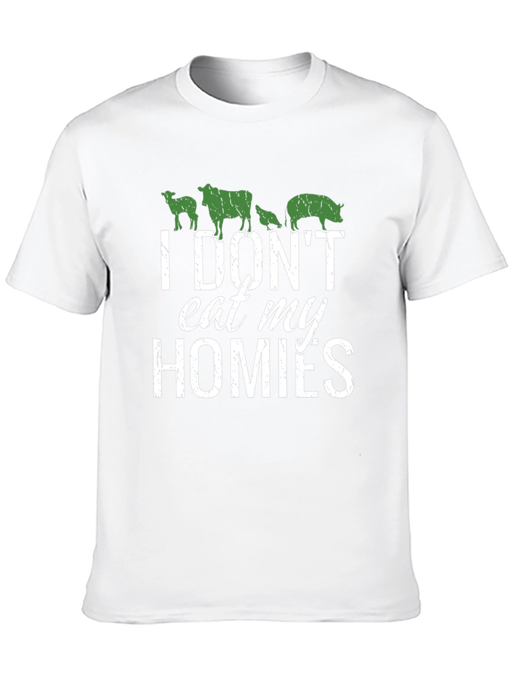 Vegan T-Shirt - I Dont Eat My Homies