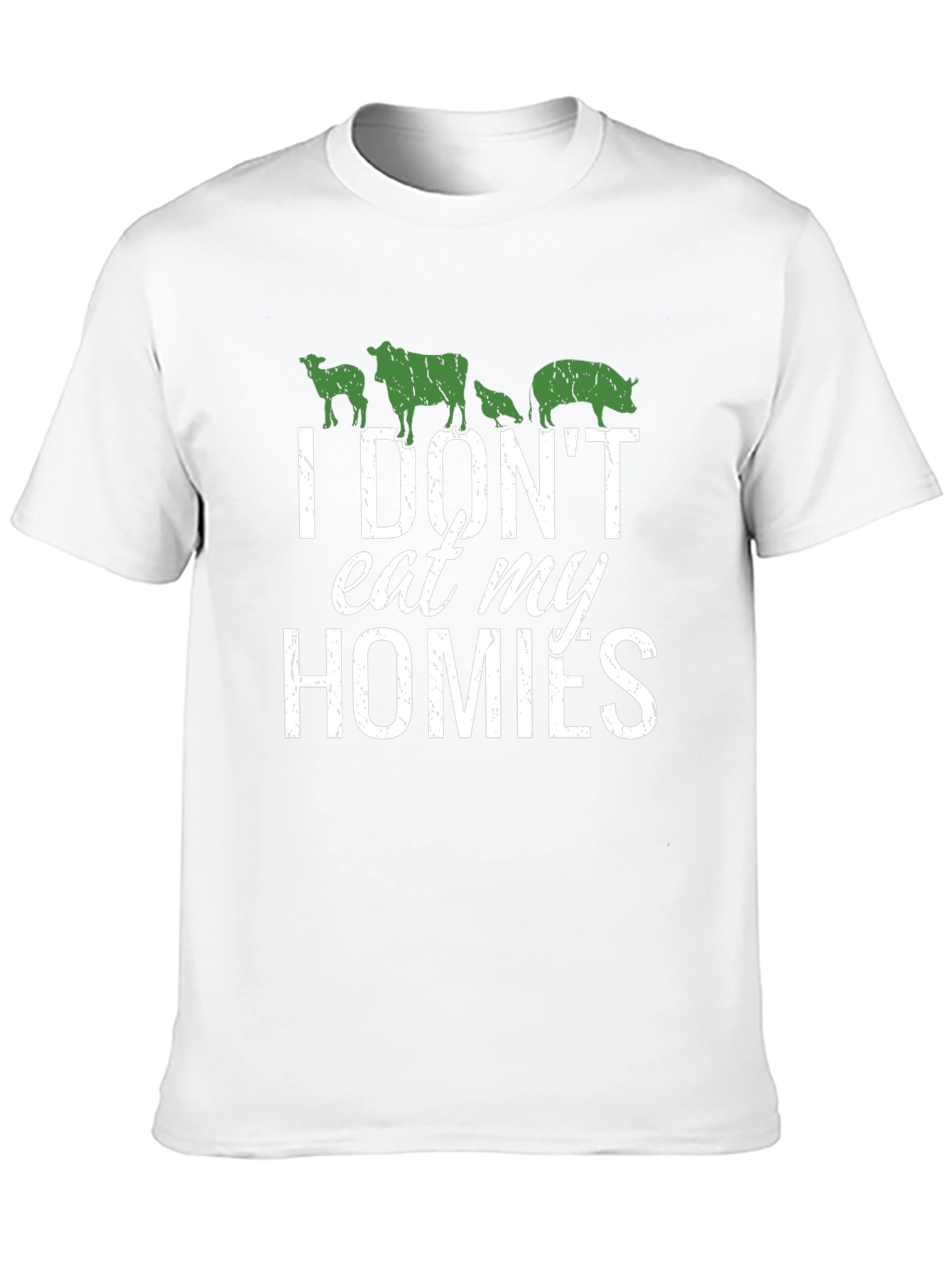 Vegan T-Shirt - I Dont Eat My Homies