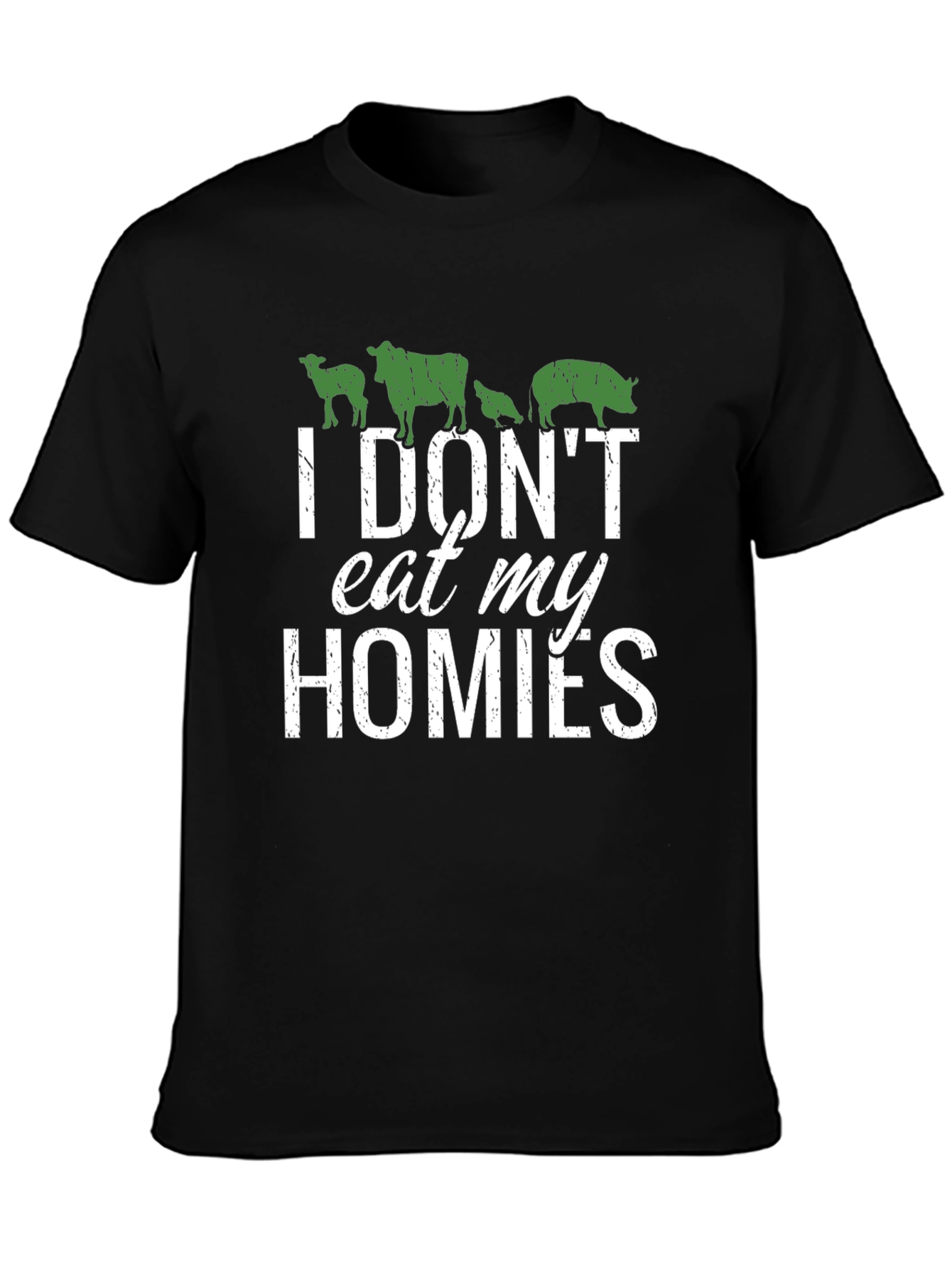 Vegan T-Shirt - I Dont Eat My Homies