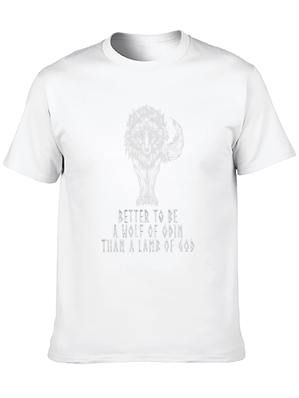 Wolf of Odin Graphic T-Shirt - Viking Inspired