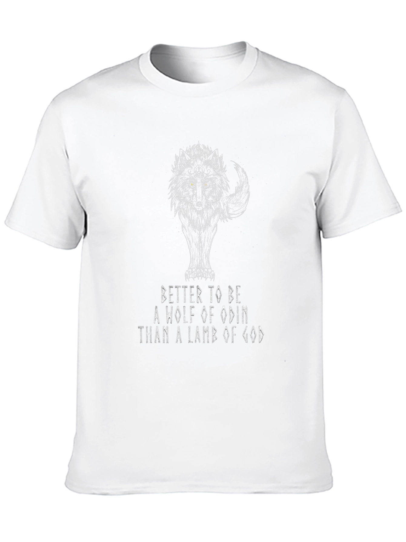 Wolf of Odin Graphic T-Shirt - Viking Inspired