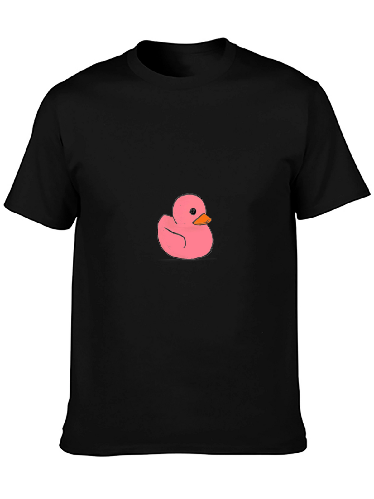 Pink Duck Graphic Tee - Casual Comfort
