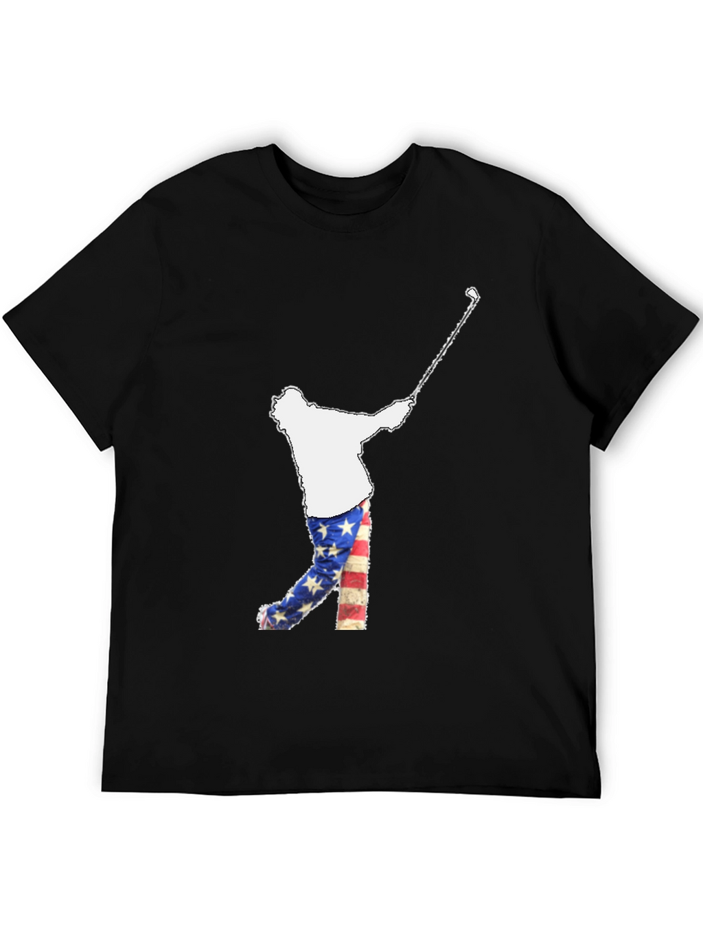 Golfing USA Flag Tee