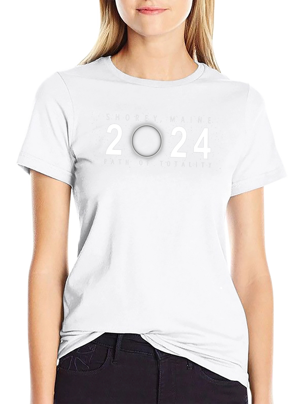 Shorey Maine 2024 Total Solar Eclipse T-Shirt