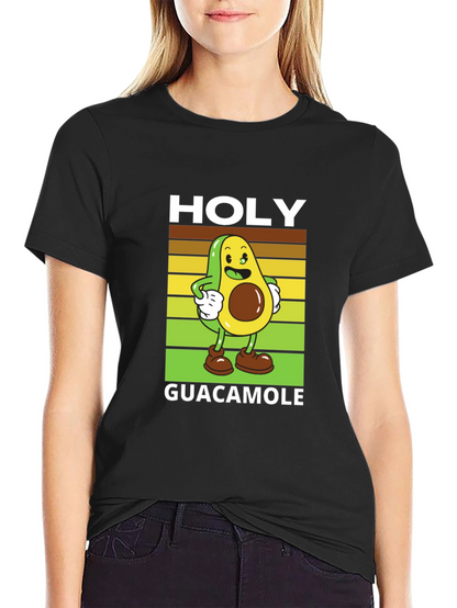 Holy Guacamole Black Graphic Tee