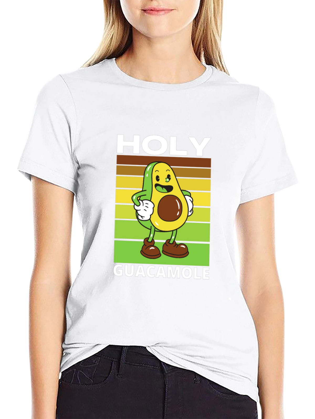 Holy Guacamole Black Graphic Tee