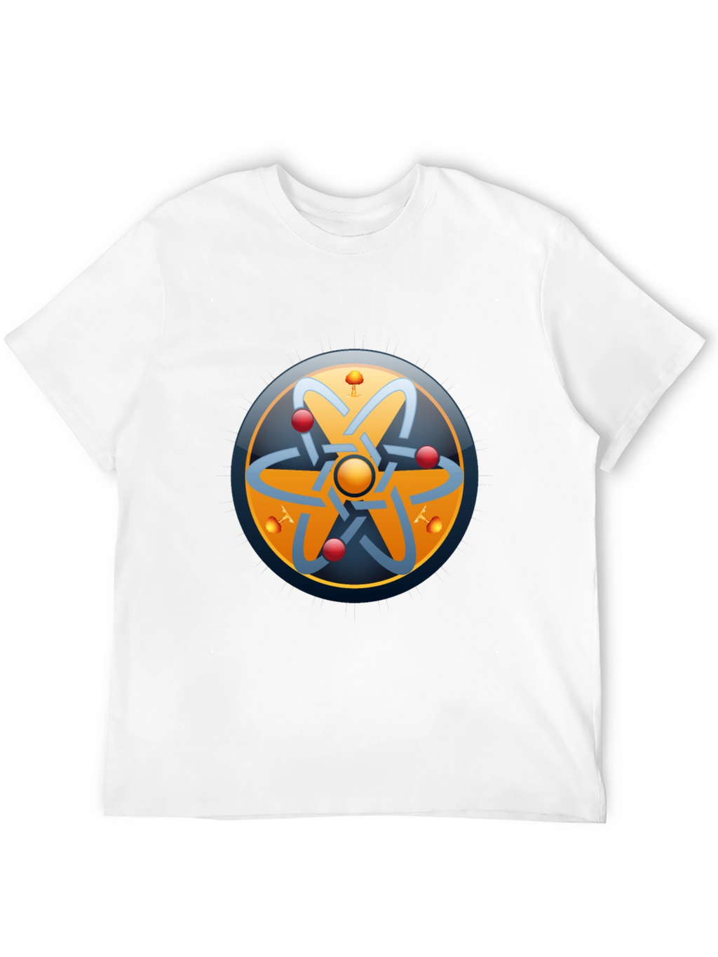 Atom Design Black T-Shirt