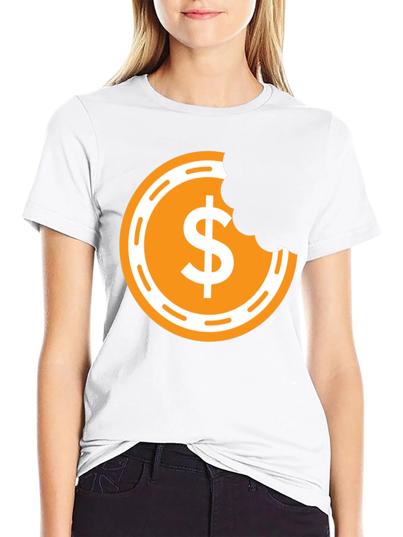 Bitcoin Bite Black Tee