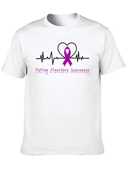 Eating Disorder Awareness Ribbon T-Shirt