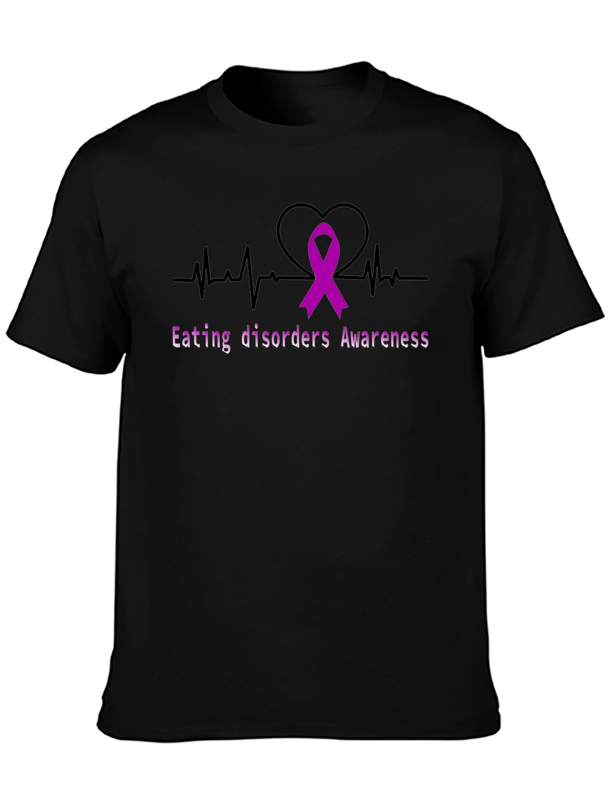 Eating Disorder Awareness Ribbon T-Shirt
