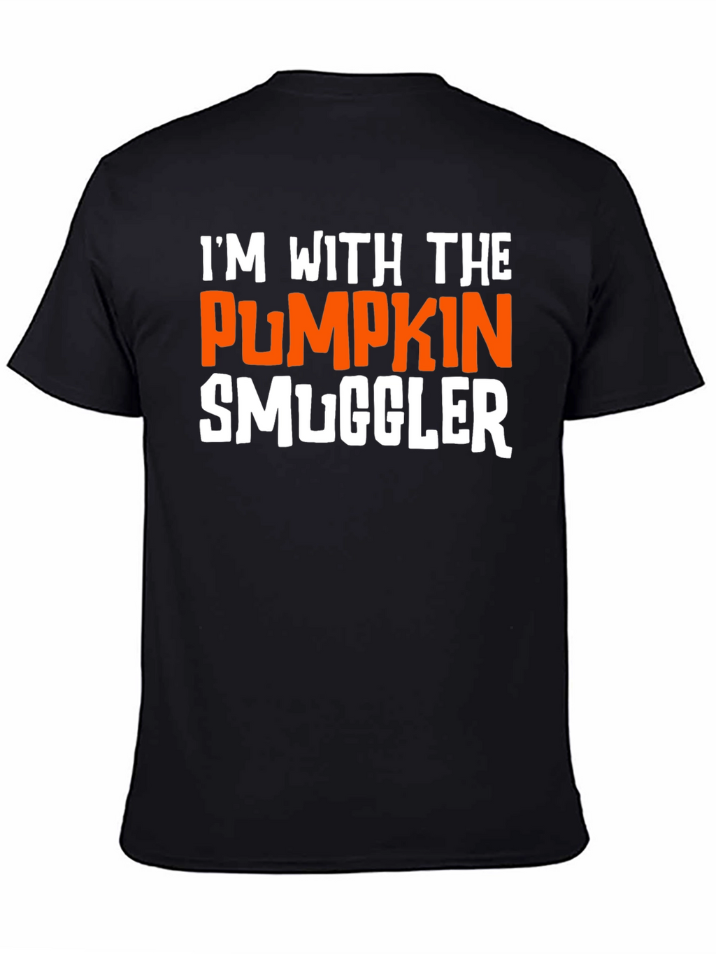 Pumpkin Smuggler Graphic T-Shirt - Halloween Funny Tee