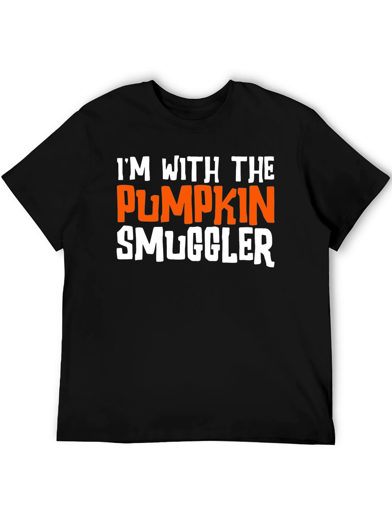 Pumpkin Smuggler Graphic T-Shirt - Halloween Funny Tee