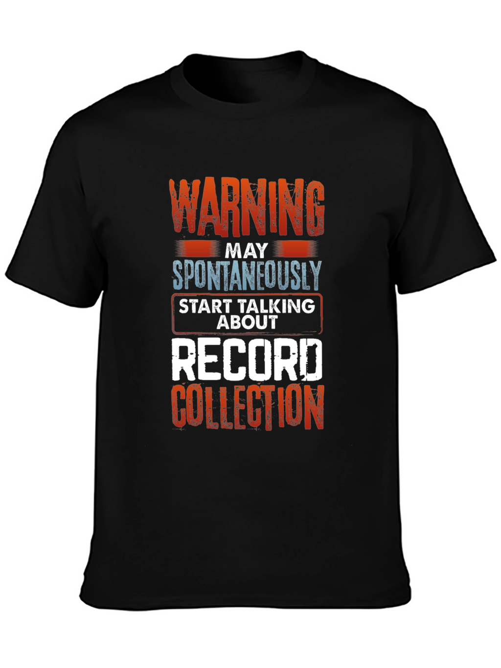 Warning Record Collection T-Shirt