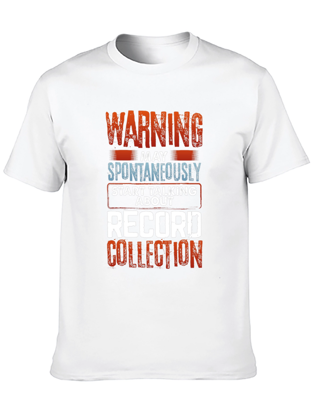Warning Record Collection T-Shirt