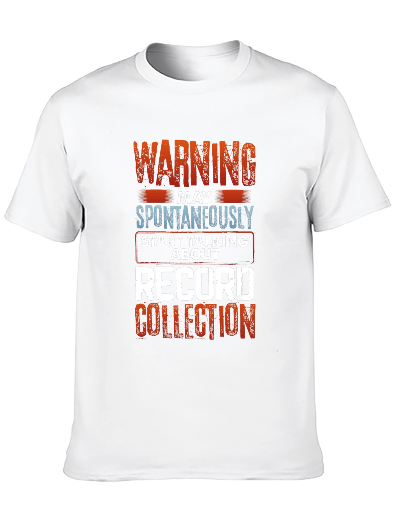 Warning Record Collection T-Shirt