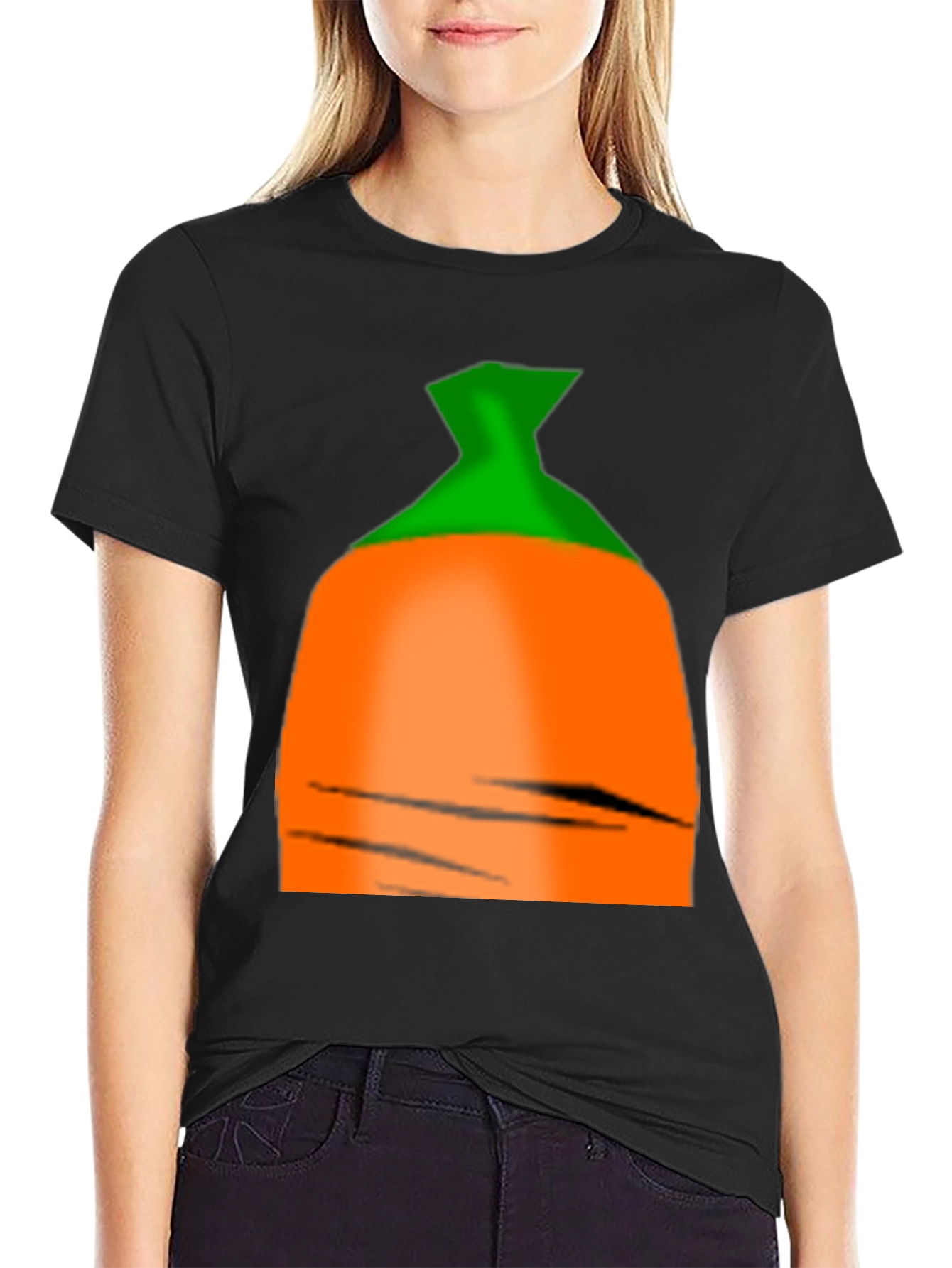 Carrot Graphic Tee - Fun Novelty Shirt