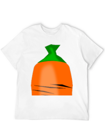 Carrot Graphic Tee - Fun Novelty Shirt