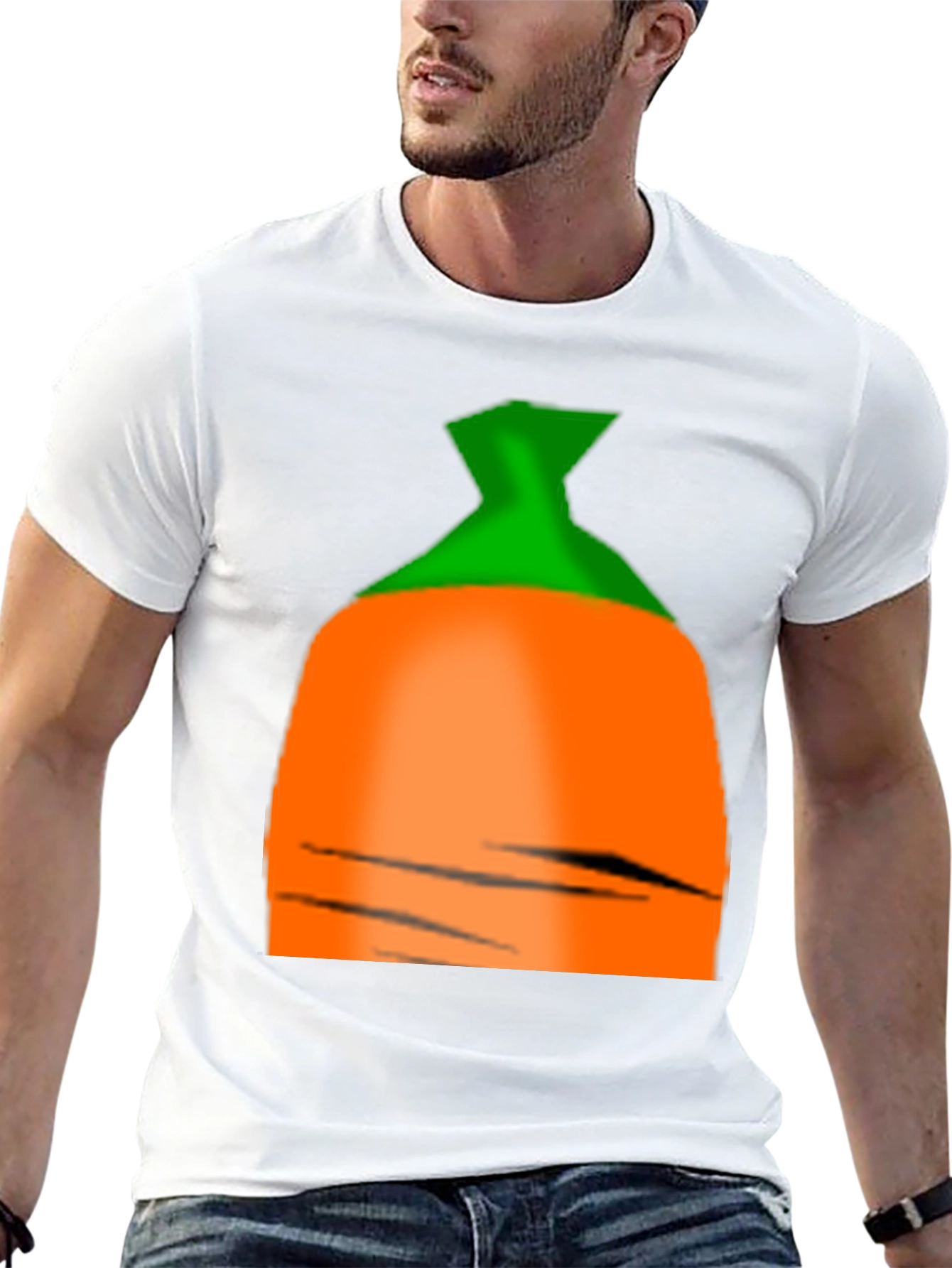 Carrot Graphic Tee - Fun Novelty Shirt
