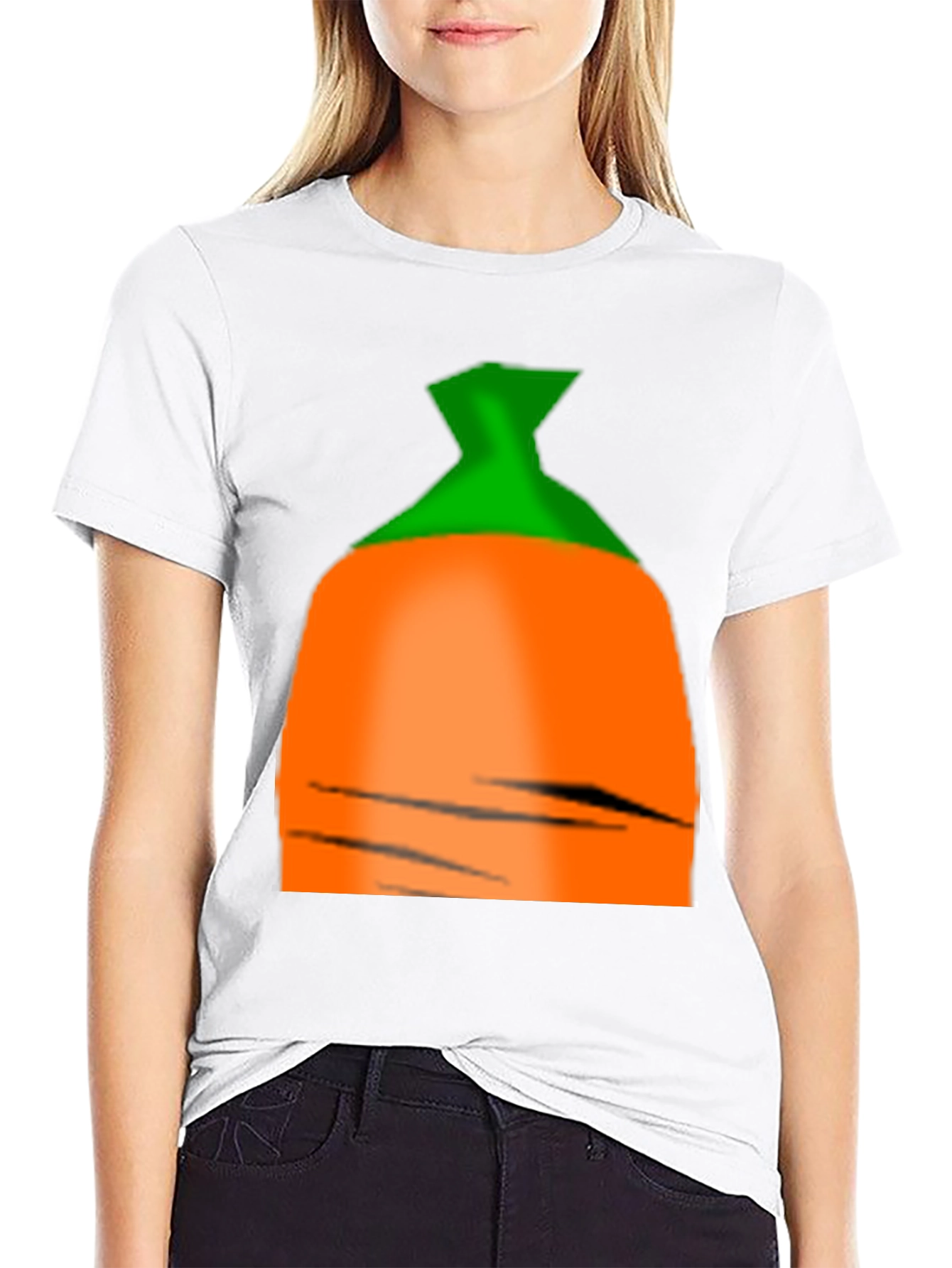 Carrot Graphic Tee - Fun Novelty Shirt