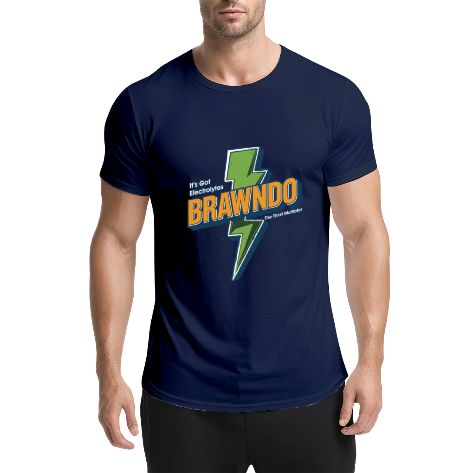 Brawndo It's Got Electrolytes Movie Retro T-Shirt