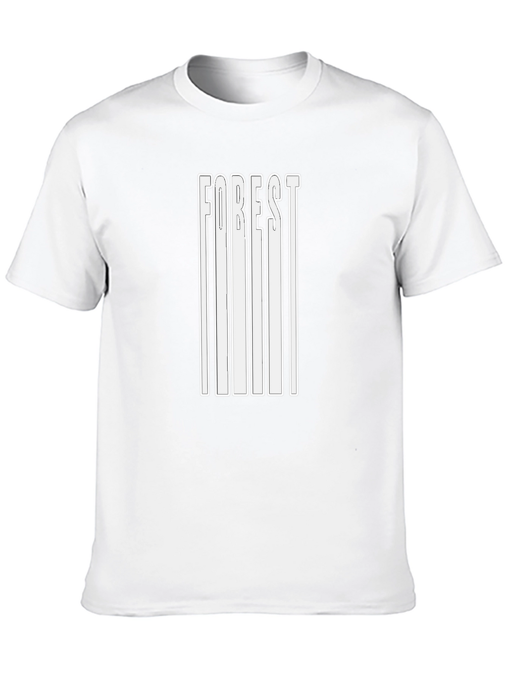 Mens Black Forest Graphic T-Shirt