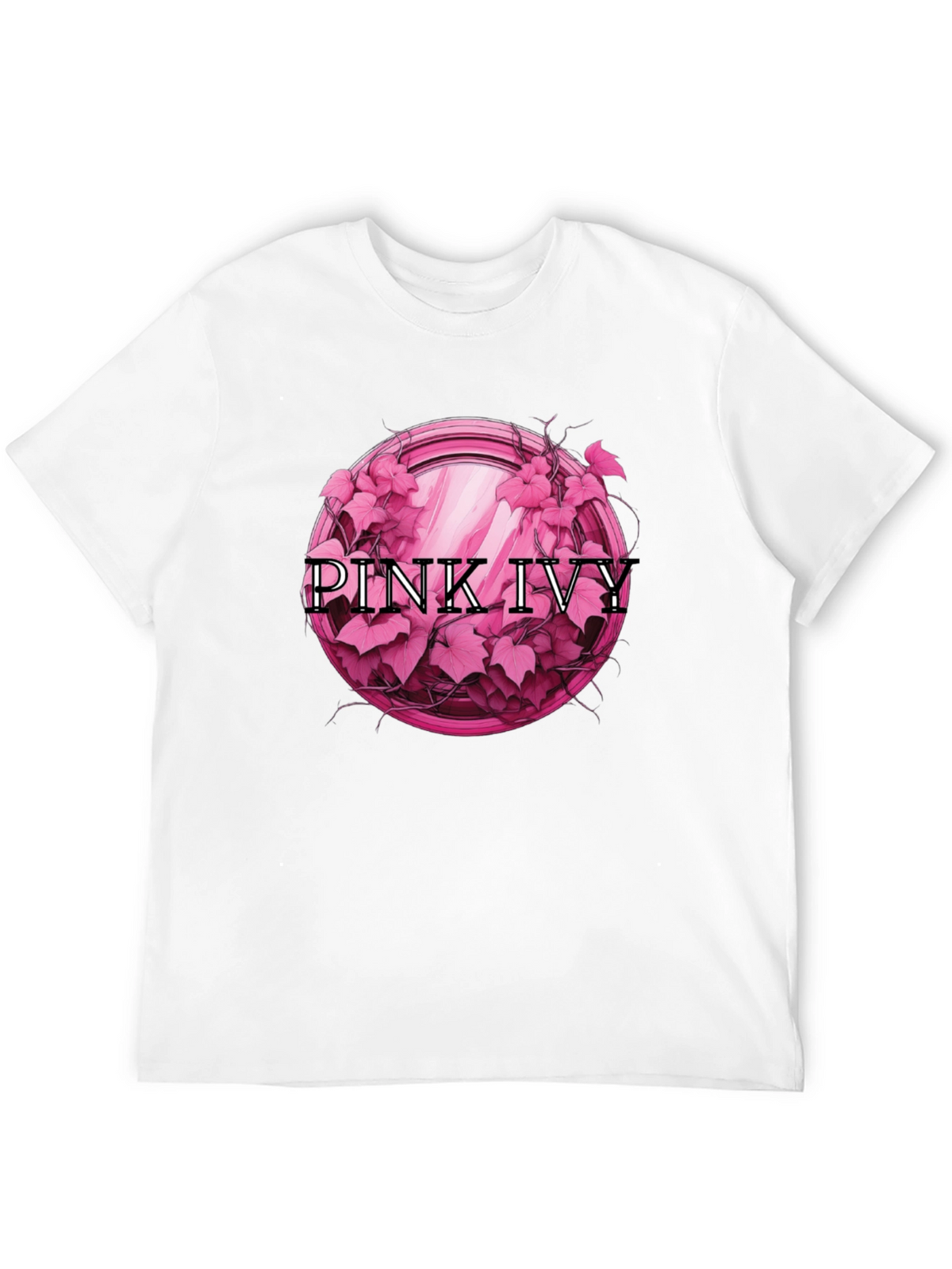 Pink Ivy Graphic Tee