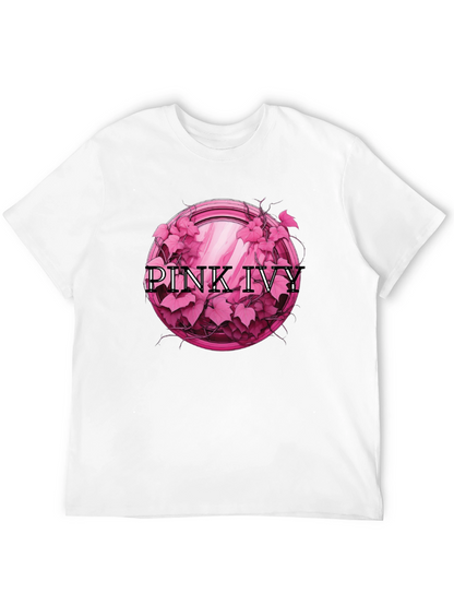 Pink Ivy Graphic Tee