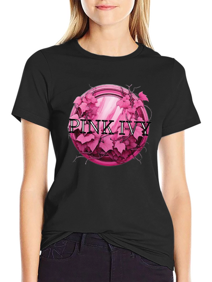 Pink Ivy Graphic Tee