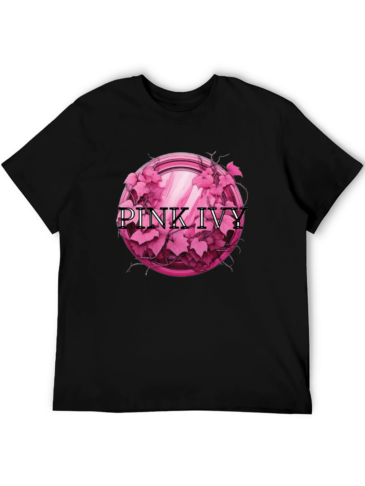 Pink Ivy Graphic Tee