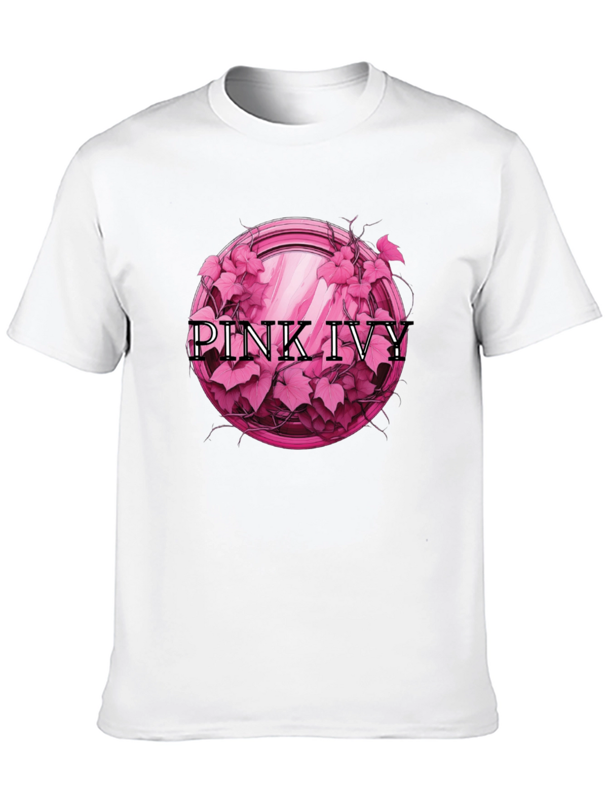 Pink Ivy Graphic Tee