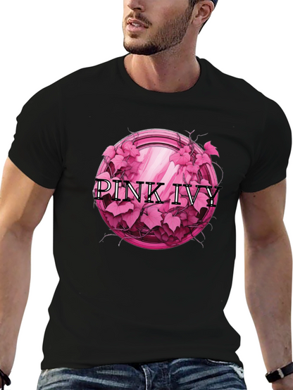 Pink Ivy Graphic Tee