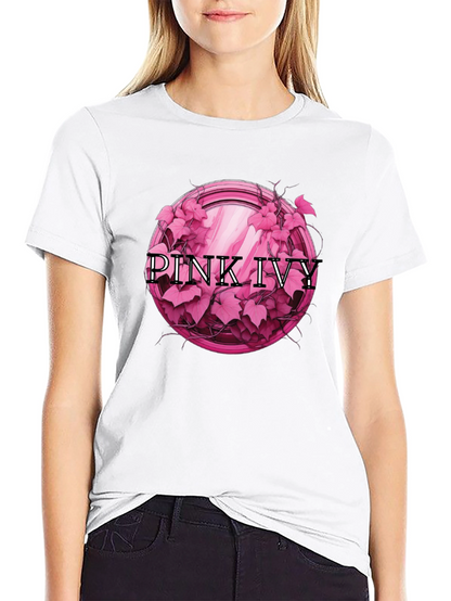 Pink Ivy Graphic Tee