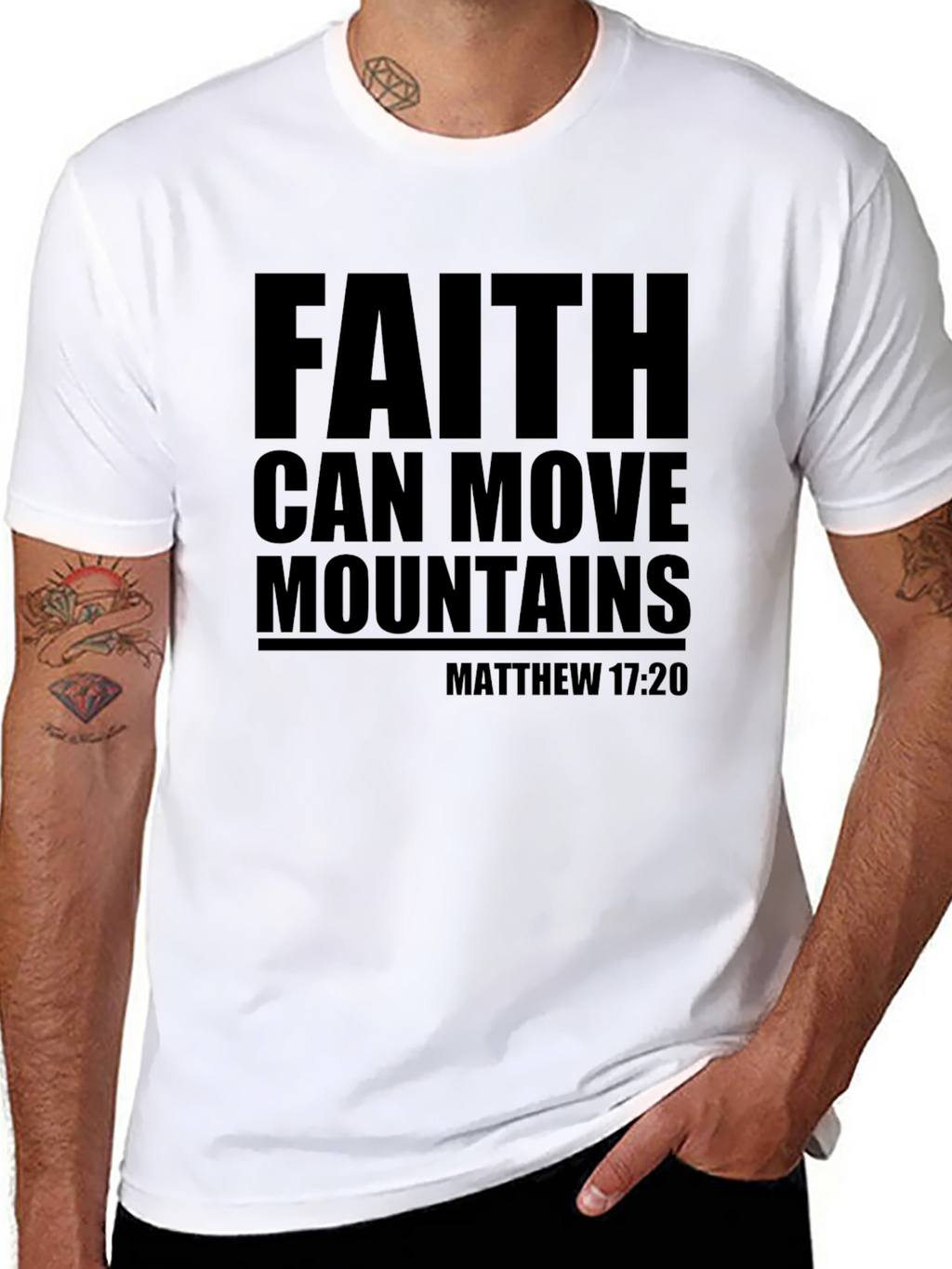 Faith Can Move Mountains T-Shirt