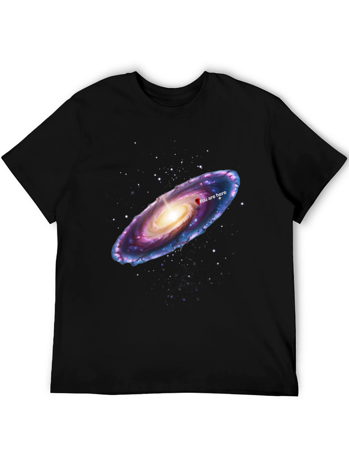 Galaxy You Are Here Graphic T-Shirt