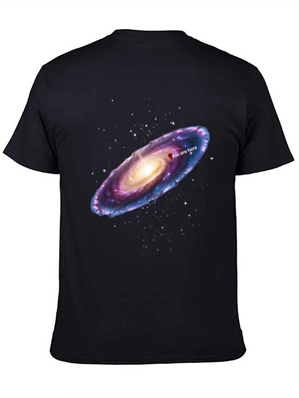 Galaxy You Are Here Graphic T-Shirt