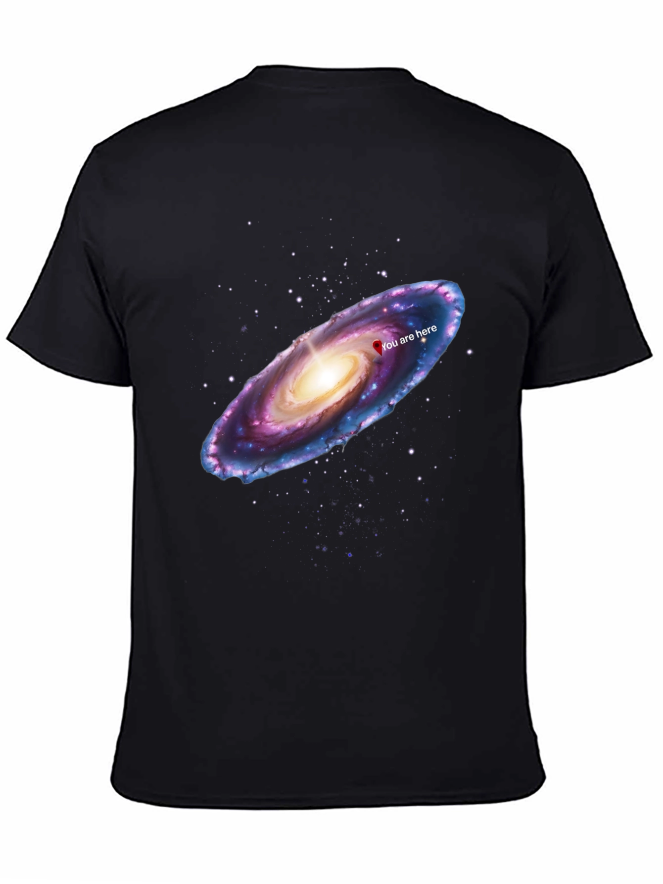 Galaxy You Are Here Graphic T-Shirt