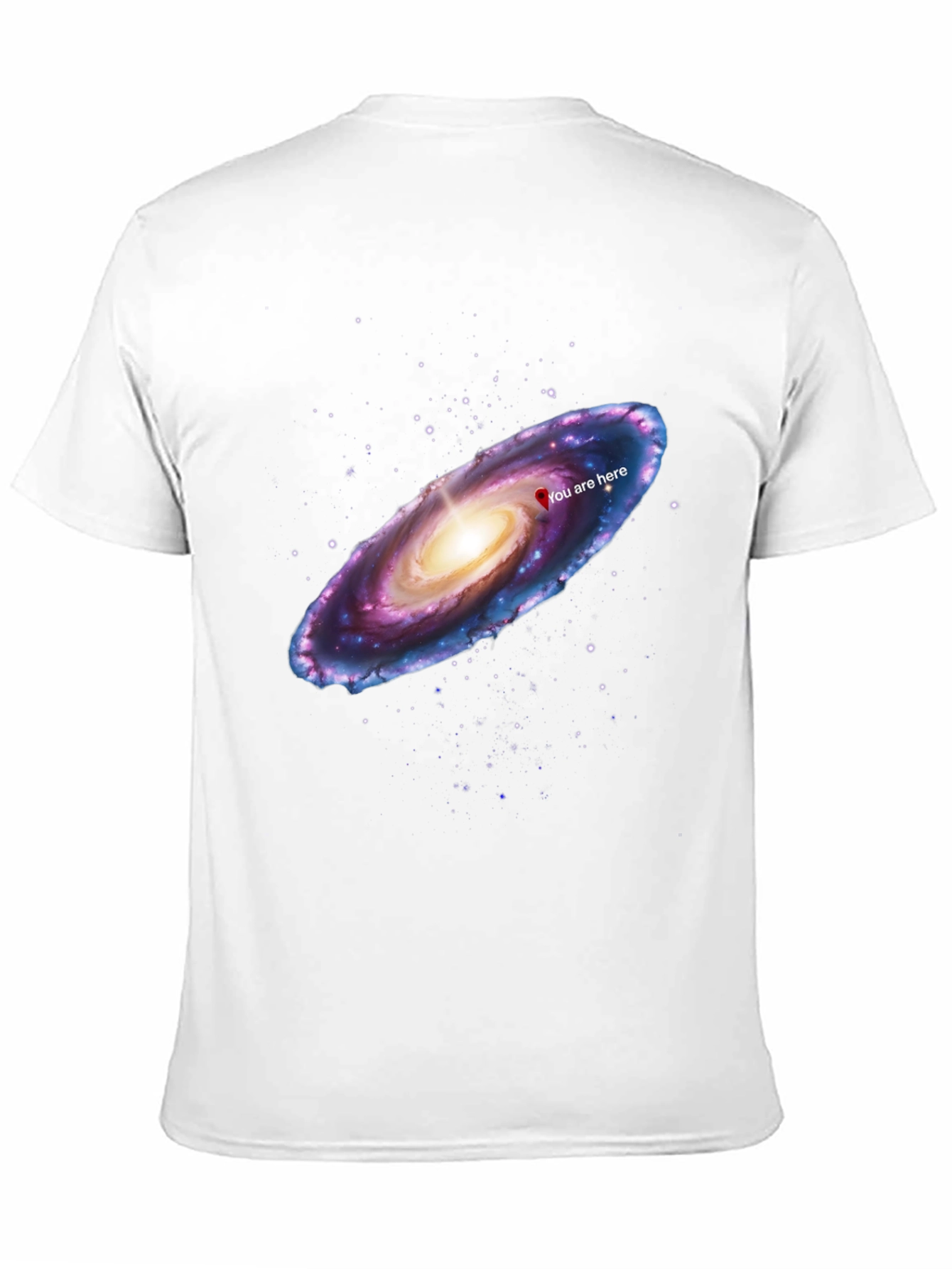 Galaxy You Are Here Graphic T-Shirt