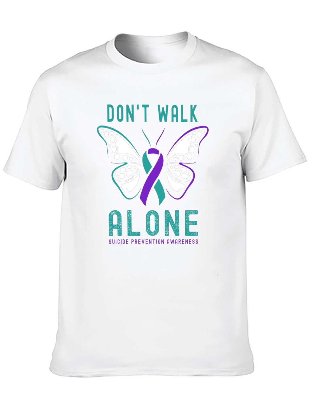 Dont Walk Alone Suicide Prevention Awareness T-Shirt