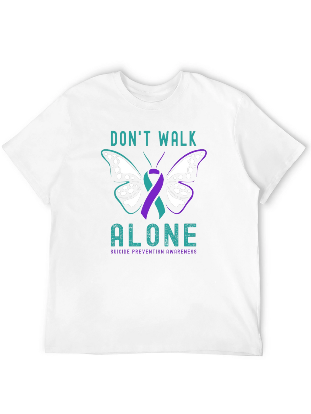 Dont Walk Alone Suicide Prevention Awareness T-Shirt
