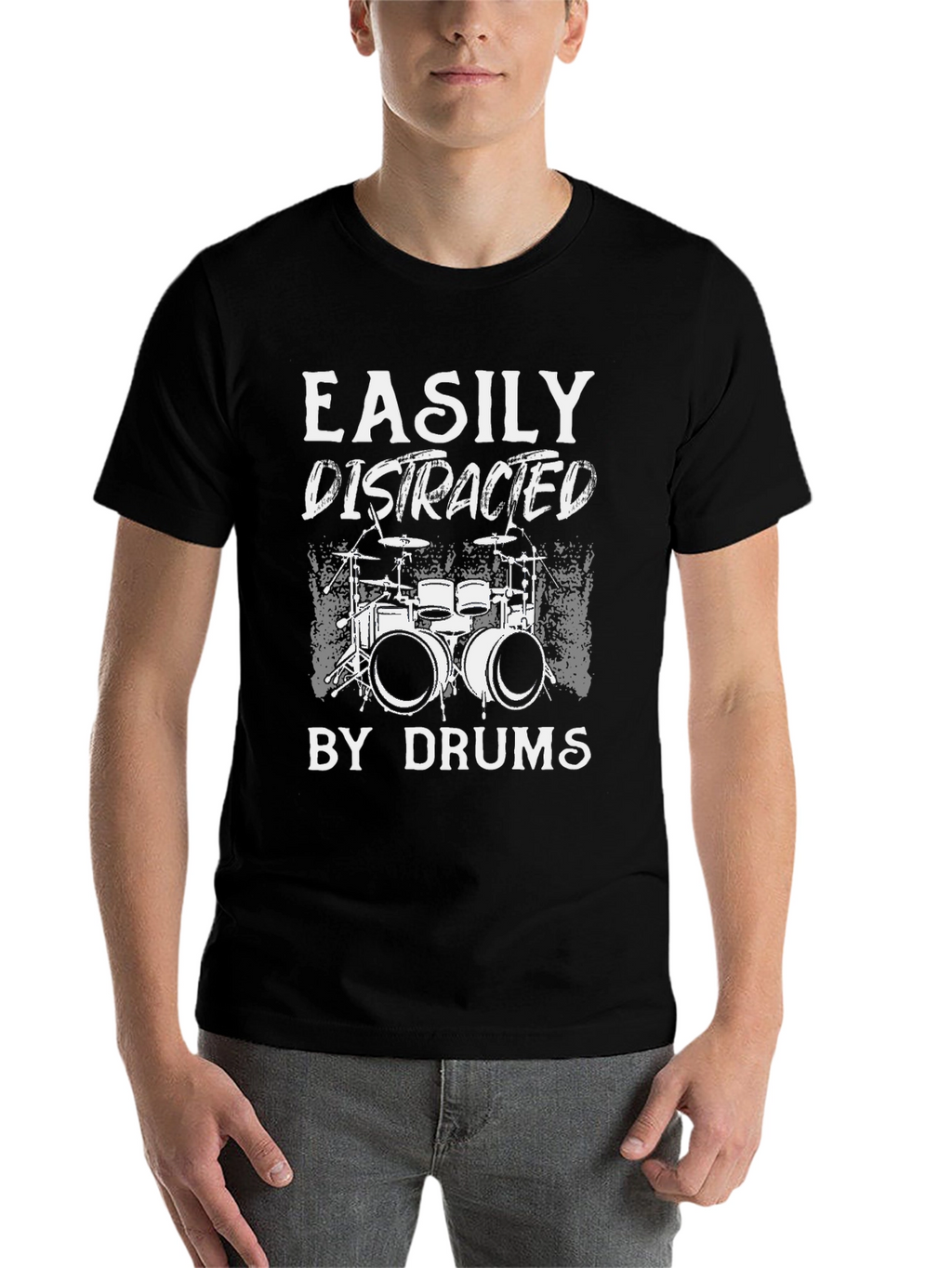 Easily Distracted by Drums T-Shirt