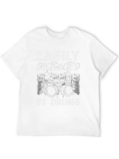 Easily Distracted by Drums T-Shirt