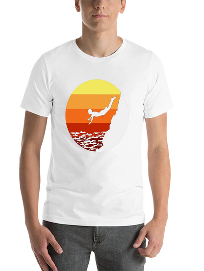 Cliff Diver Retro T-Shirt